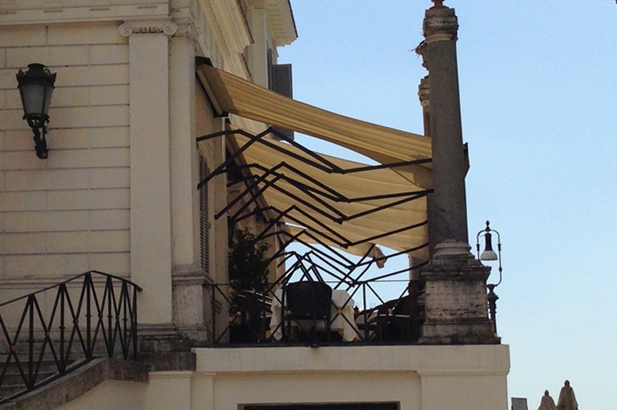 tenda a pantografo casina valadier