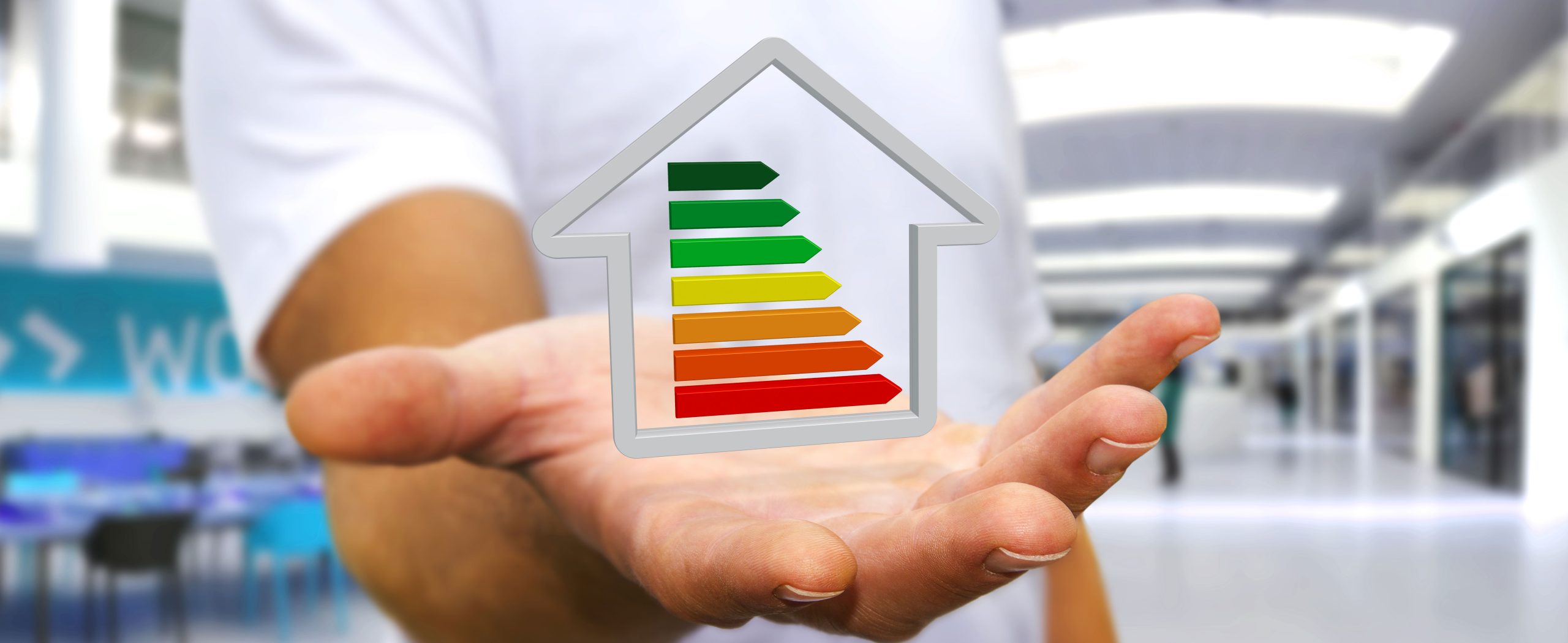 risparmio energetico con una vetrata panoramica